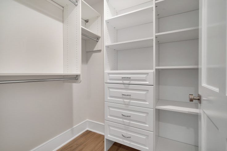 vertical storage space